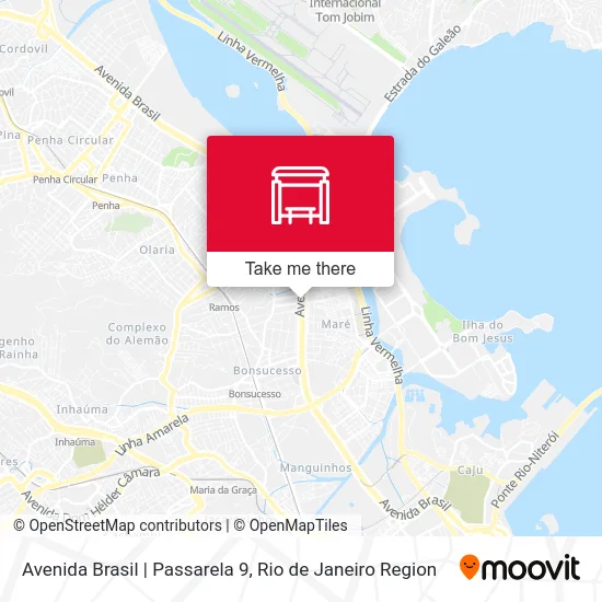 Avenida Brasil | Passarela 9 map