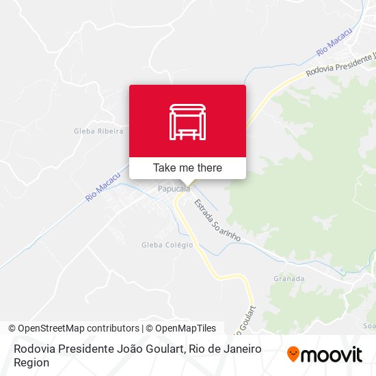 Rodovia Presidente João Goulart map