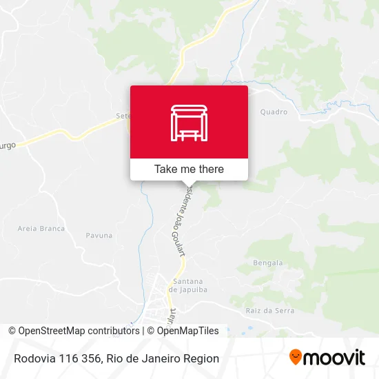 Rodovia 116 356 map