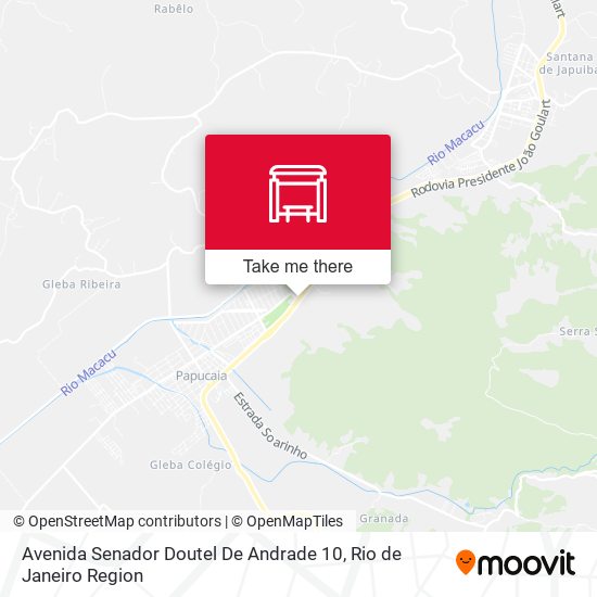 Avenida Senador Doutel De Andrade 10 map