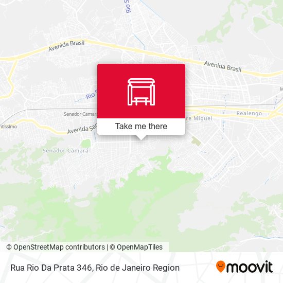 Rua Rio Da Prata 346 map
