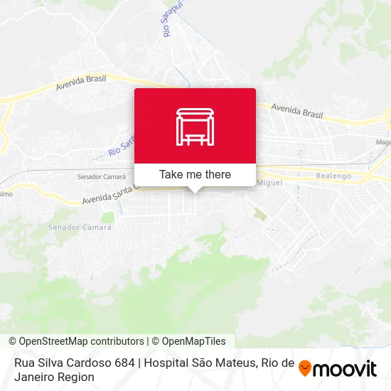 Rua Silva Cardoso 684 | Hospital São Mateus map