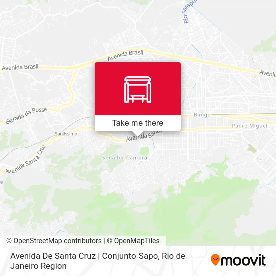 Avenida De Santa Cruz | Conjunto Sapo map