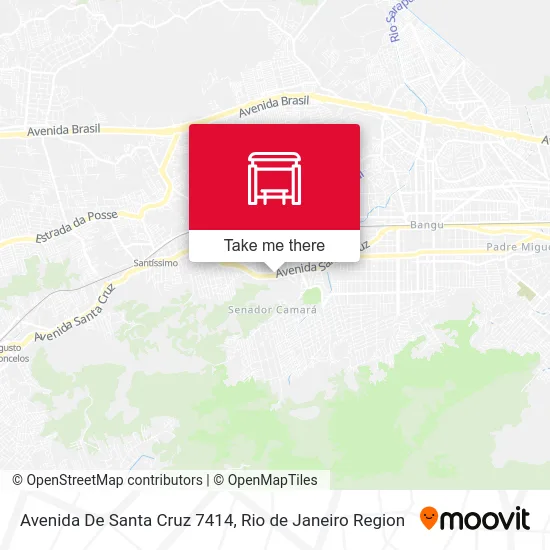 Avenida De Santa Cruz 7414 map