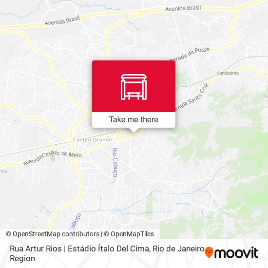 Rua Artur Rios | Estádio Ítalo Del Cima map