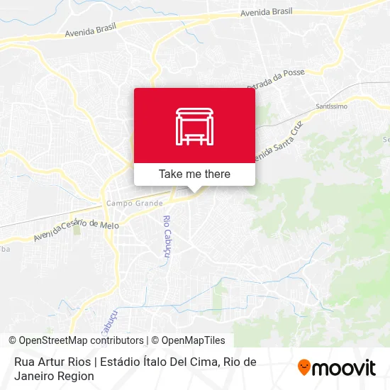 Rua Artur Rios | Estádio Ítalo Del Cima map