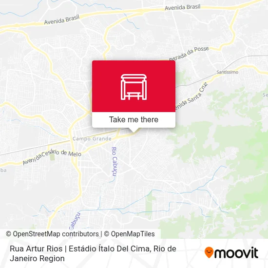 Rua Artur Rios | Estádio Ítalo Del Cima map