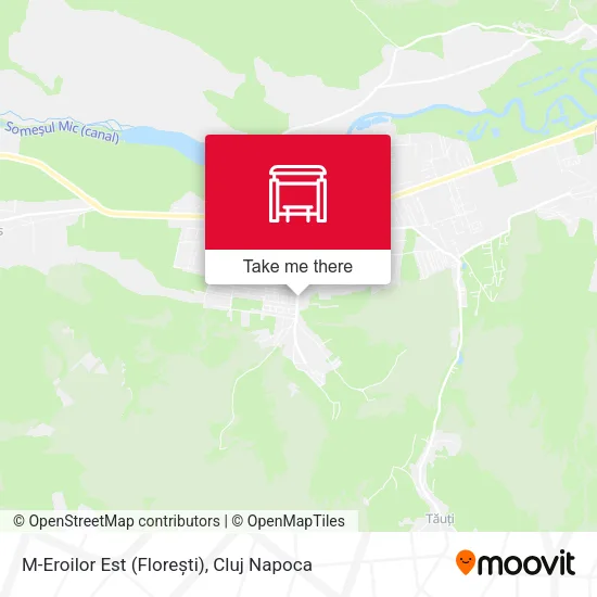 M-Eroilor Est (Florești) map
