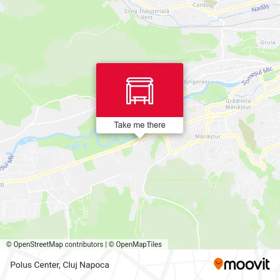 Polus Center map
