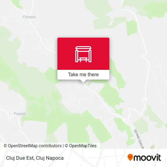 Cluj Due Est map