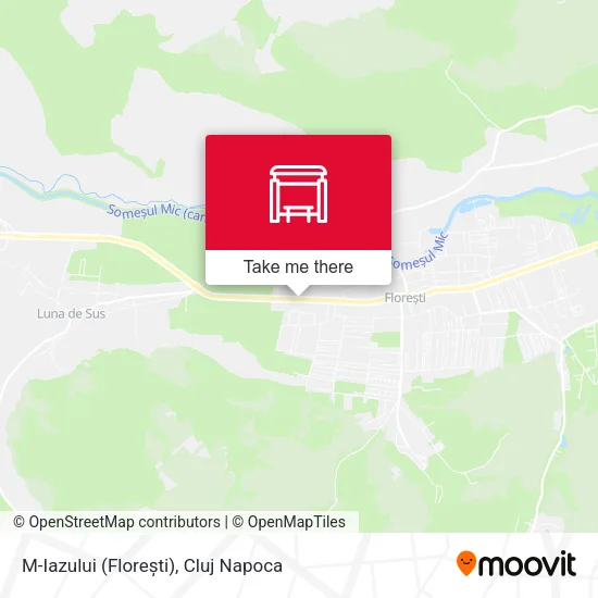 M-Iazului (Florești) map