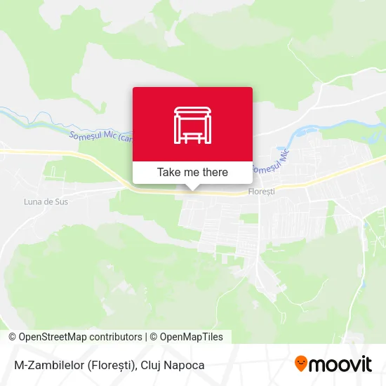 M-Zambilelor (Florești) map