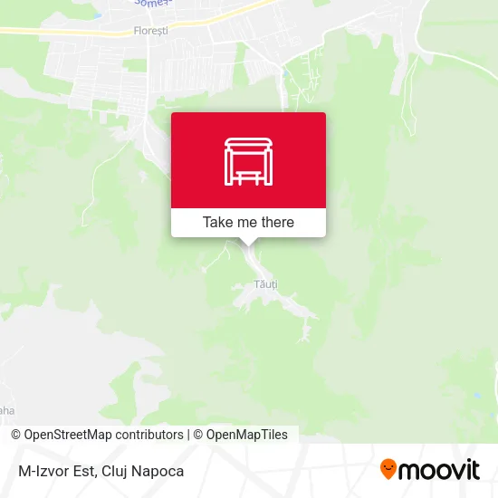 M-Izvor Est map