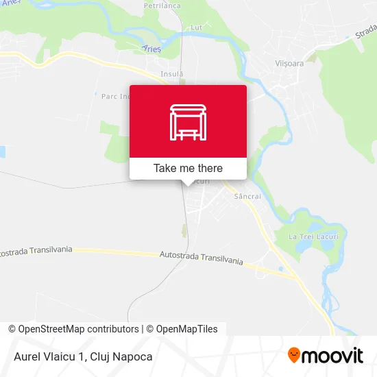 Aurel Vlaicu 1 map