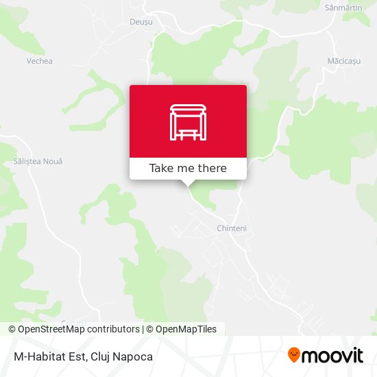 M-Habitat Est map