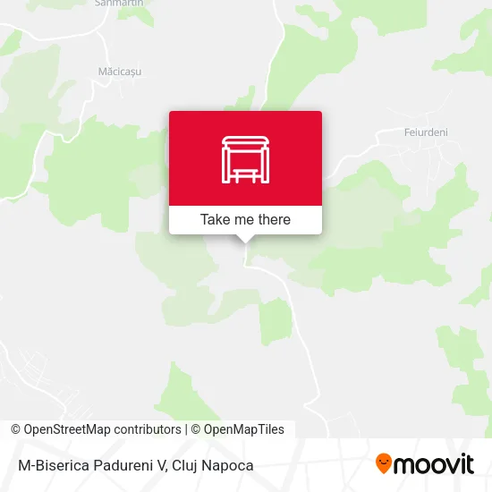 M-Biserica Padureni V map