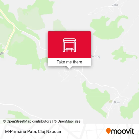 M-Primăria Pata map