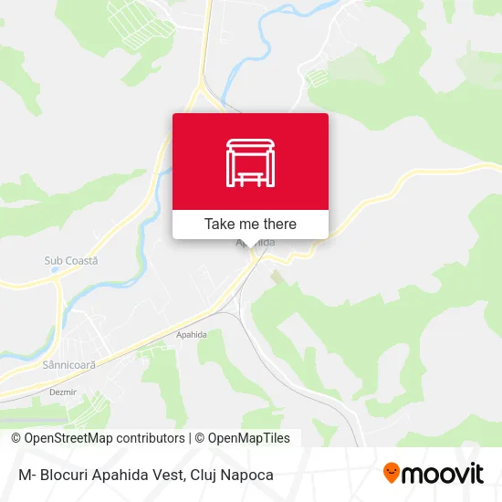 M- Blocuri Apahida Vest map