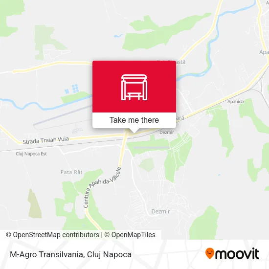 M-Agro Transilvania map