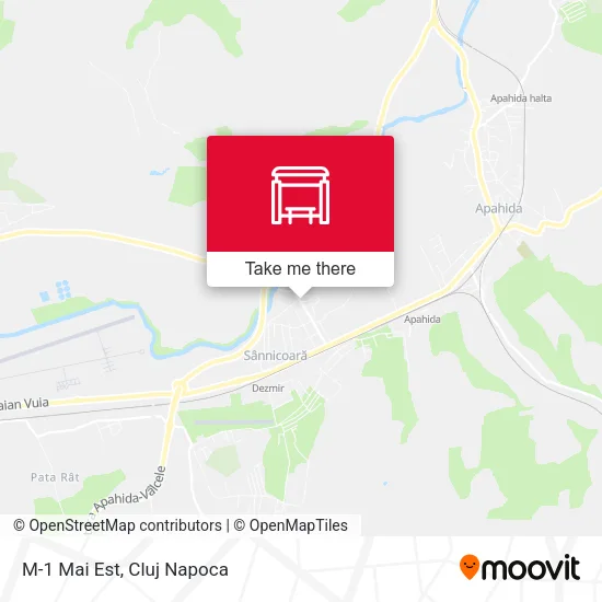 M-1 Mai Est map