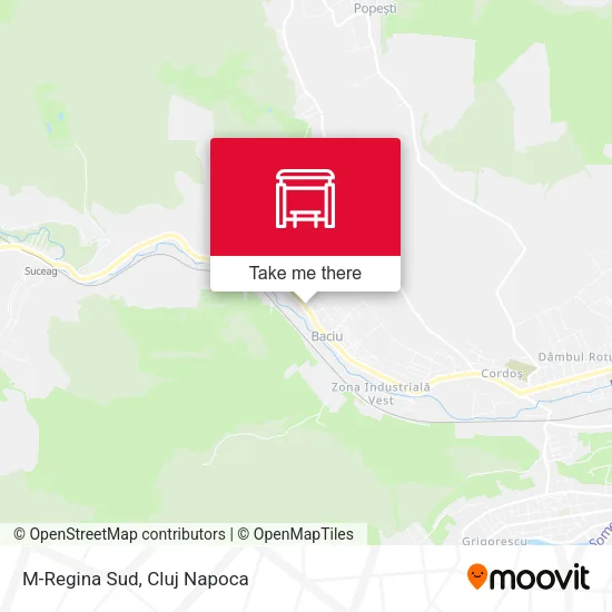 M-Regina Sud map