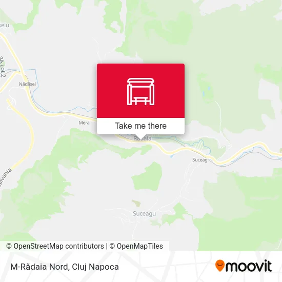 M-Rădaia Nord map