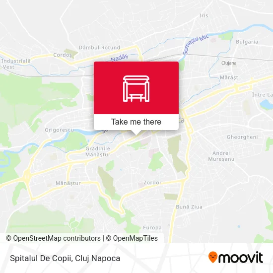 Spitalul De Copii map