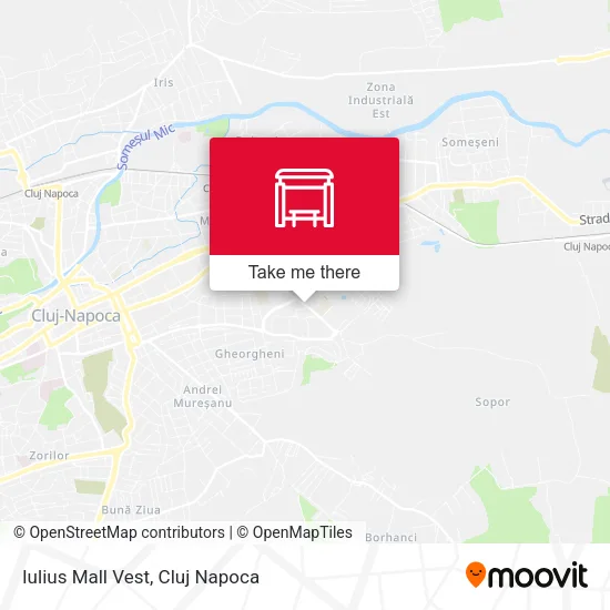 Iulius Mall Vest map