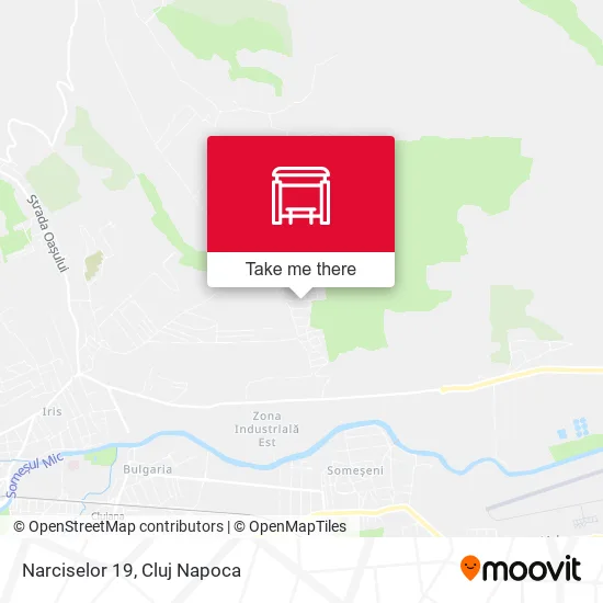 Narciselor 19 map