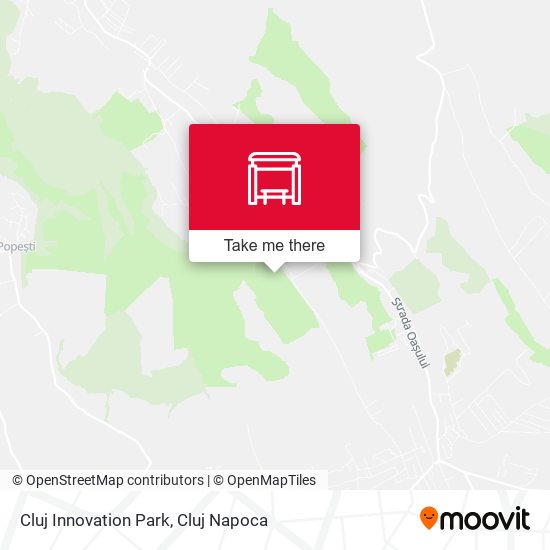 Cluj Innovation Park map