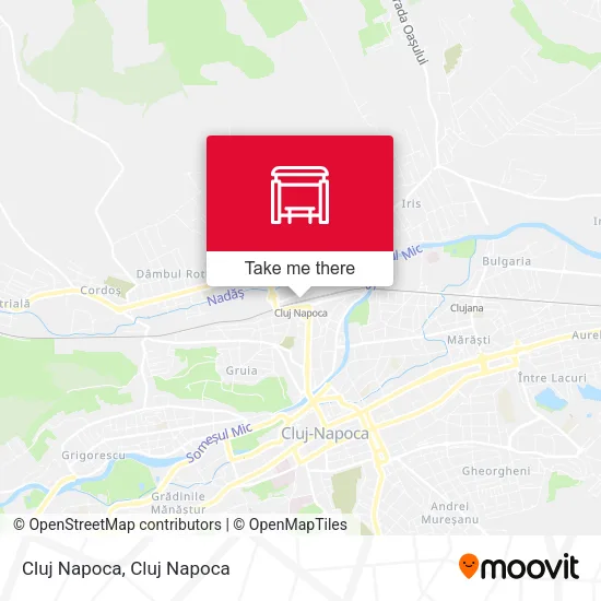 Cluj Napoca map