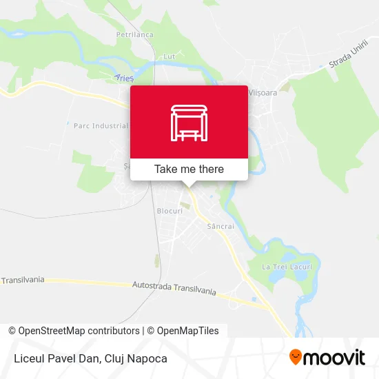 Liceul Pavel Dan map