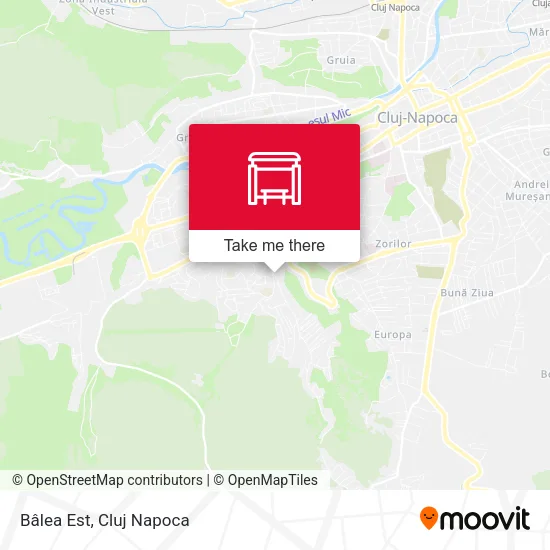 Bâlea Est map