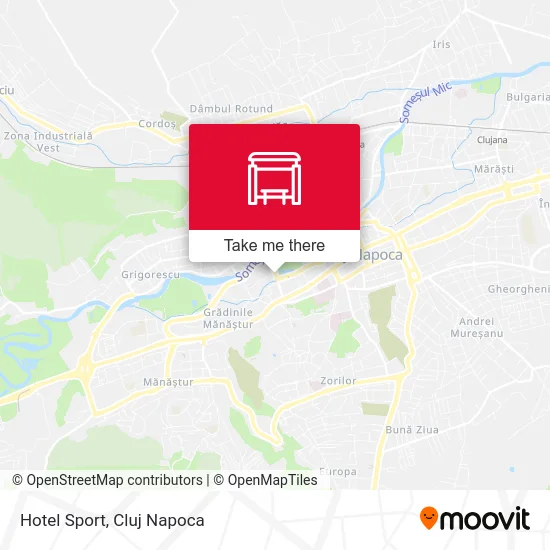 Hotel Sport map