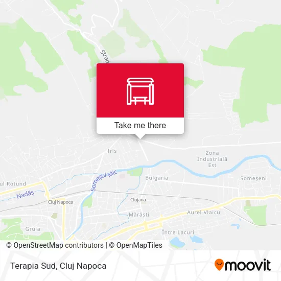Terapia Sud map