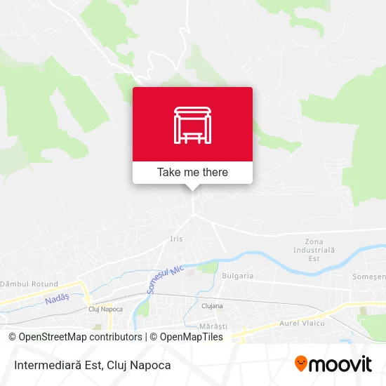 Intermediară Est map