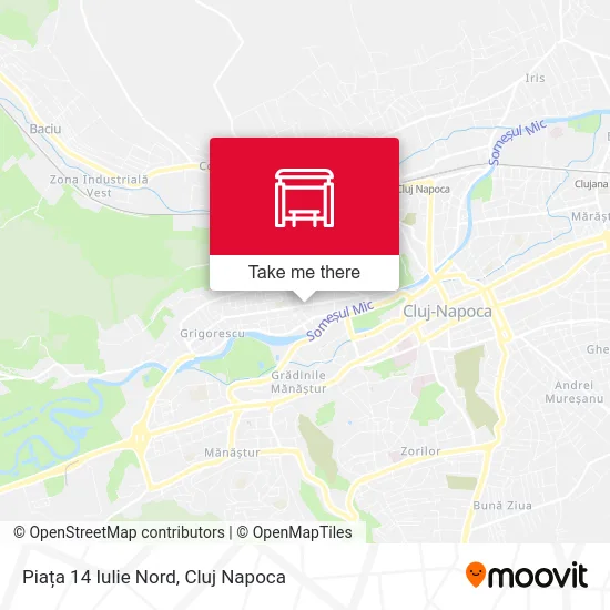Piața 14 Iulie Nord map