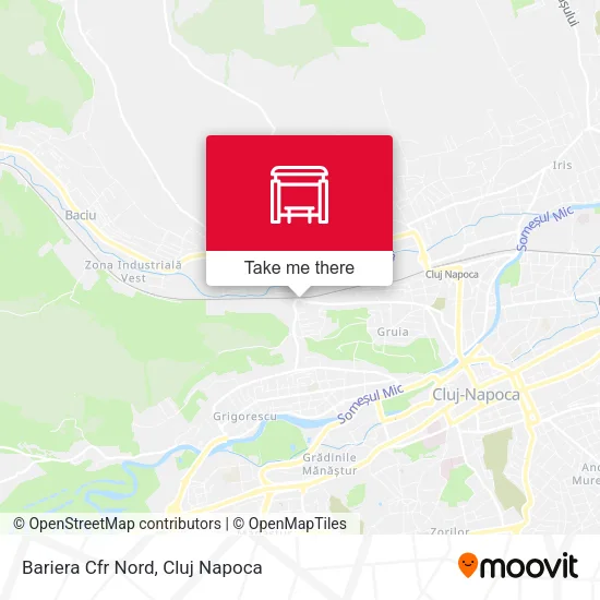 Bariera Cfr Nord map