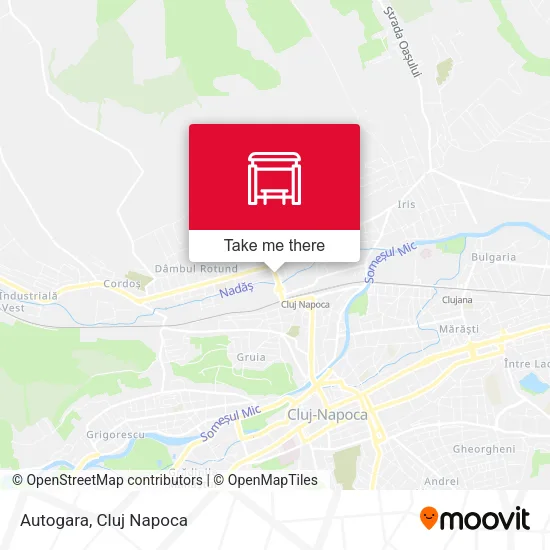 Autogara map