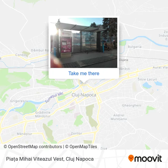 Piața Mihai Viteazul Vest map
