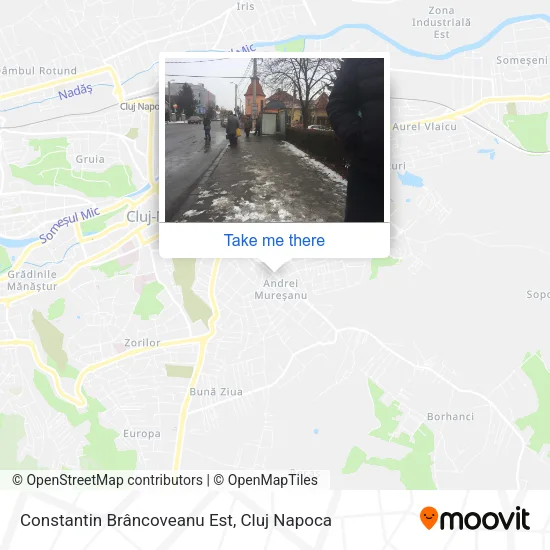 Constantin Brâncoveanu Est map