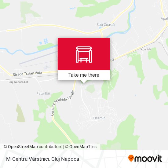 M-Centru Vârstnici map