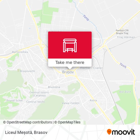 Liceul Meșotă map