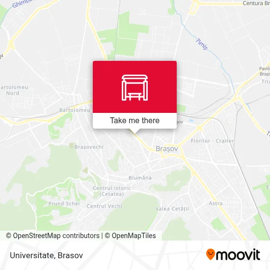 Universitate map