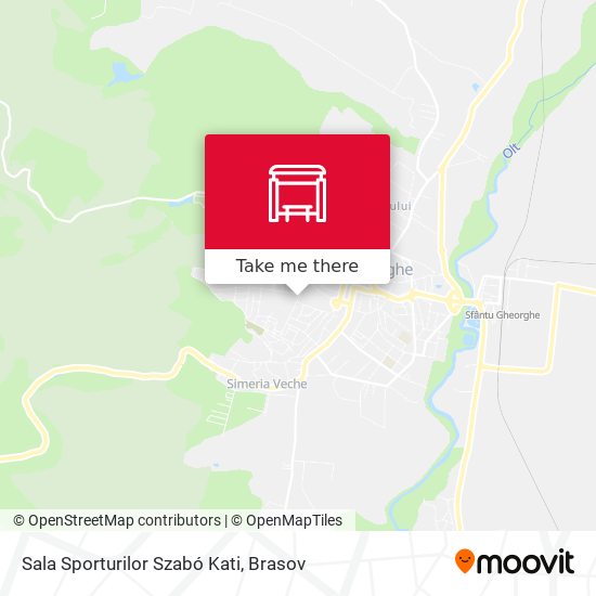 Sala Sporturilor Szabó Kati map