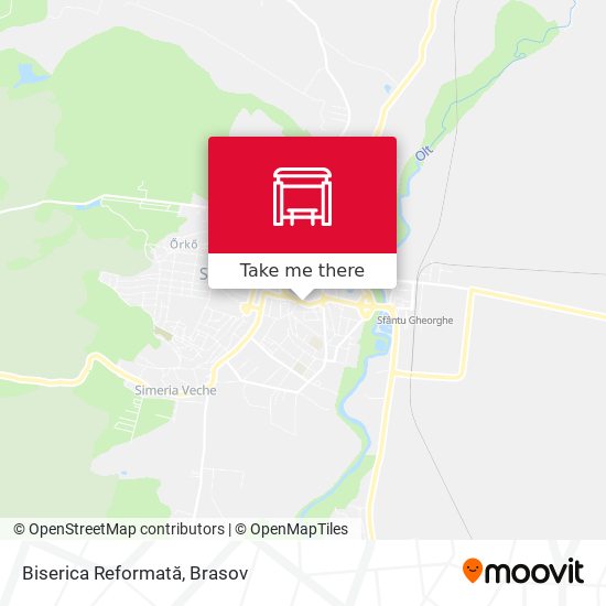 Biserica Reformată map