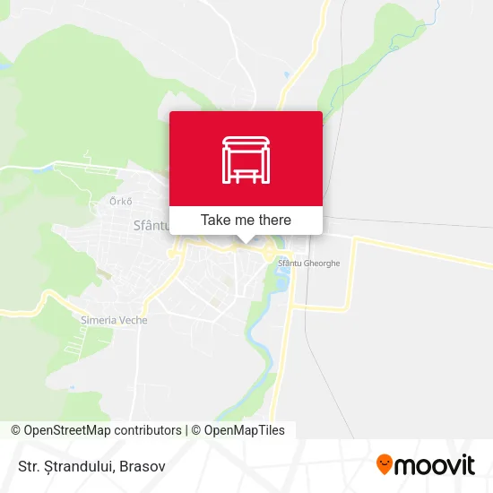 Str. Ștrandului map