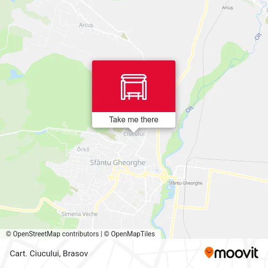Cart. Ciucului map