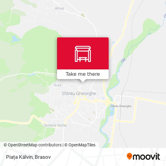 Piața Kálvin map