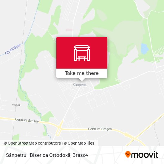 Sânpetru | Biserica Ortodoxă map